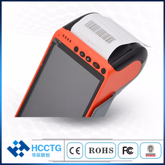 Wireless GPRS 5.5 Inch Touch Screen Mobile POS Systems